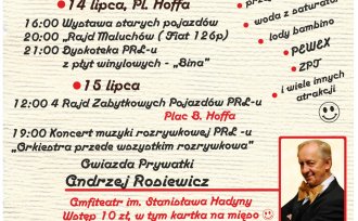 Plakat dotyczący Prywatki PRL-u