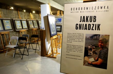 Wernisaż wystawy prac Jakuba Gniadzika