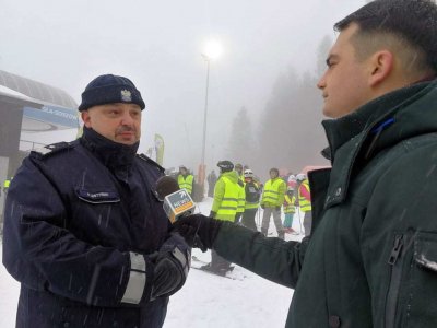 Rozmowa Polsatu News z komendantem Krzysztofem Justyńskim