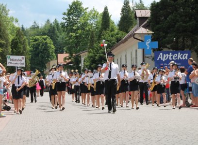 Przemarsz Orkiestry OSP Karczewice-Garnek