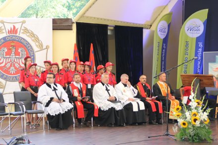 Duchowni podczas nabożeństwa ekumenicznego