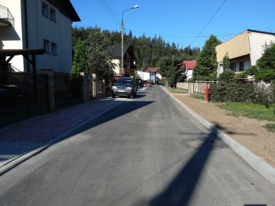 Ulica Łukowa po modernizacji