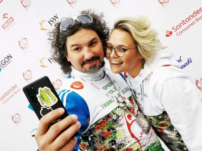 Olga Łasak i Mariusz Kałamaga