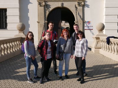 Uczestnicy projektu z wiślańskiego Lo na Słowacji