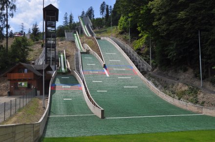  Kompleks skoczni narciarskich w Wiśle Centrum