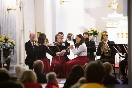 Orkiestra Misyjna z Wisły pod kierunkiem Lidii Barczuk