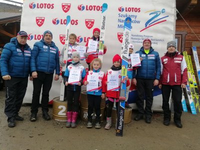 Zwycięzcy niedzielnych zawodów Lotos Cup Kids 2020 Wisła