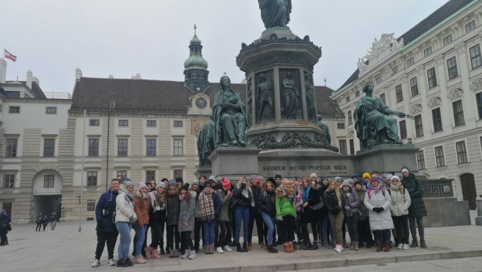 Grupa z LO w Wiedniu