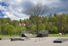 Skatepark w Parku Kopczyńskiego