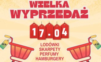 Plakat "Wielka wyprzedaż"