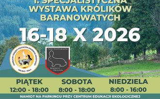 plakat wystawa królików 2026
