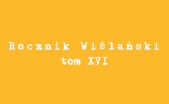 Rocznik Wiślański tom XVI