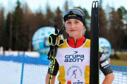Kamila Haratyk w czasie zawodów
