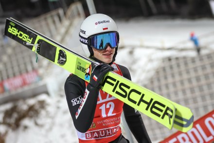 Tomasz Pilch w czasie zawodów w Niżnym Tagile