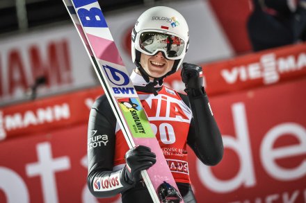 Paweł Wąsek w trakcie zawodów w Niżnym Tagile
