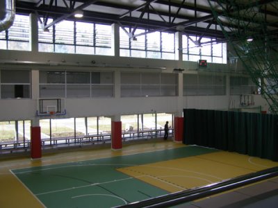  Wnętrze hali sportowej