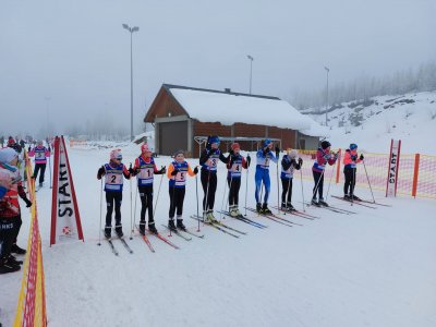 Mistrzostwa powiatu cieszyńskiego i mistrzostwa Wisły w sztafetowych biegach narciarskich