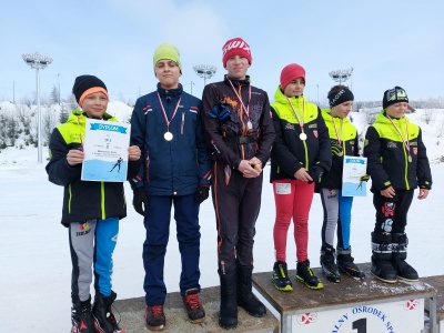 Mistrzostwa powiatu cieszyńskiego i mistrzostwa Wisły w sztafetowych biegach narciarskich