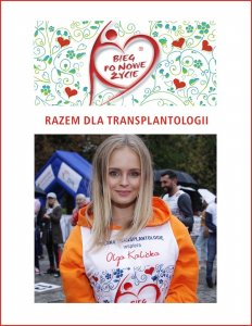 Aktorka Olga Kalicka wystartuje w biegu