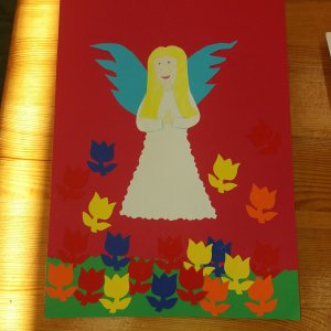 Prace uczniów "Mój Anioł"