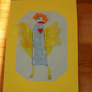 Prace uczniów "Mój Anioł"