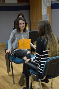 Zajęcia podczas warsztatów w Wiśle