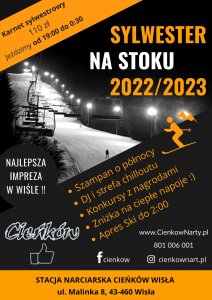 Cieńków - plakat sylwestrowy