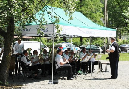 Orkiestra dęta Henryka Itnera jak co roku zadbała o oprawę muzyczną
