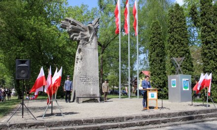 Przemówienie burmistrza Tomasza Bujoka