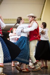 Występ zespołu Istebna, fot. Daniel Franek