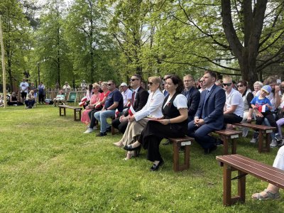 Obchody Święta Konstytucji 3 maja w Parku im. Kopczyńskiego