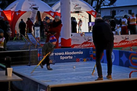 Mikołajkowy Dzień Sportów Zimowych.