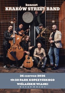 Plakat promujący koncert