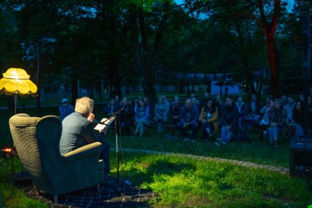 Festiwal Słowa im. Jerzego Pilch Granatowe Góry. Dzień pierwszy