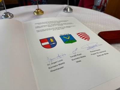 Delegacje miast partnerskich