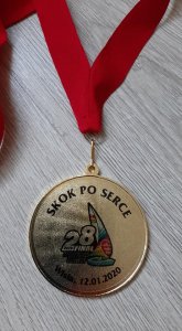 Medal dla uczestników zawodów