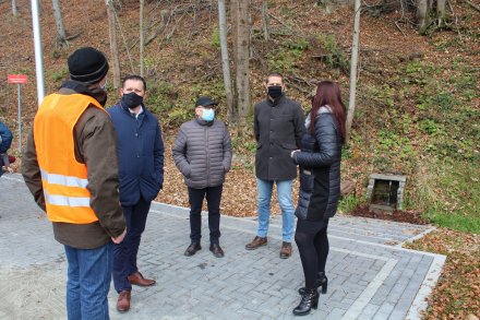 Oddanie do użytkowania zmodernizowanej drogi przez władze samorządowe