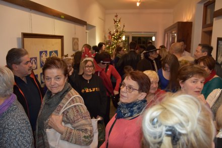 Wernisaż wystawy świątecznej