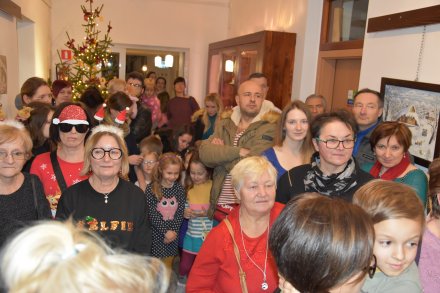 Wernisaż wystawy świątecznej