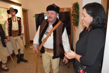 Wernisaż wystawy świątecznej