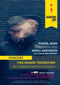 Plakat koncertu "Fisz Emade Tworzywo"