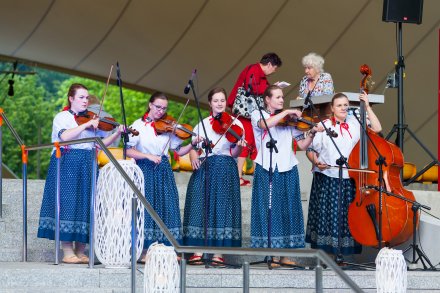 Fragmnet koncertu podczas nocy świętojańskiej