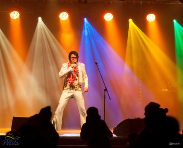 Sobowtór Elvisa Presley'a na scenie