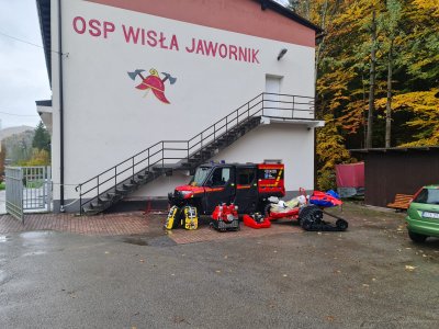 Nowe wyposażenie dla jednostek OSP w Wiśle