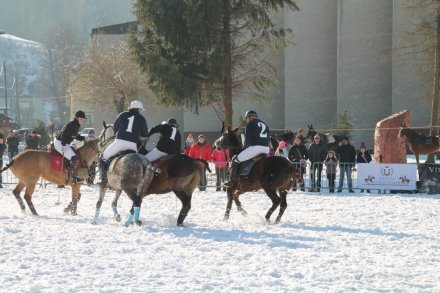Zawodnicy Snow Polo