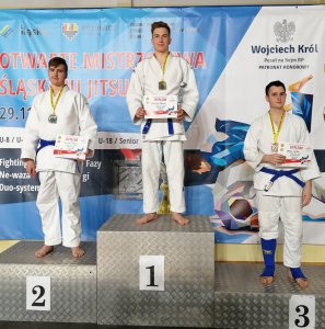 Bartosz Baczyński zawodnik klubu UKS Centrum Wisła