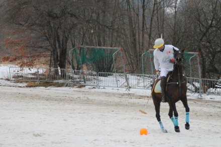 Jeden z zawodników podczas meczu