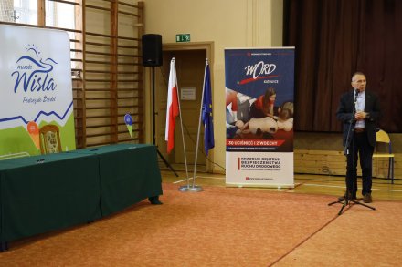 Uroczystość otwarcia Sali Bezpieczeństwa Ruchu Drogowego