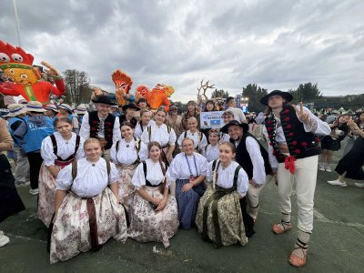 Zespół Regionalny „Wisła” na festiwalu w Korei