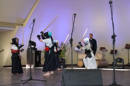 Występ grupy Kendo GENRYOKU